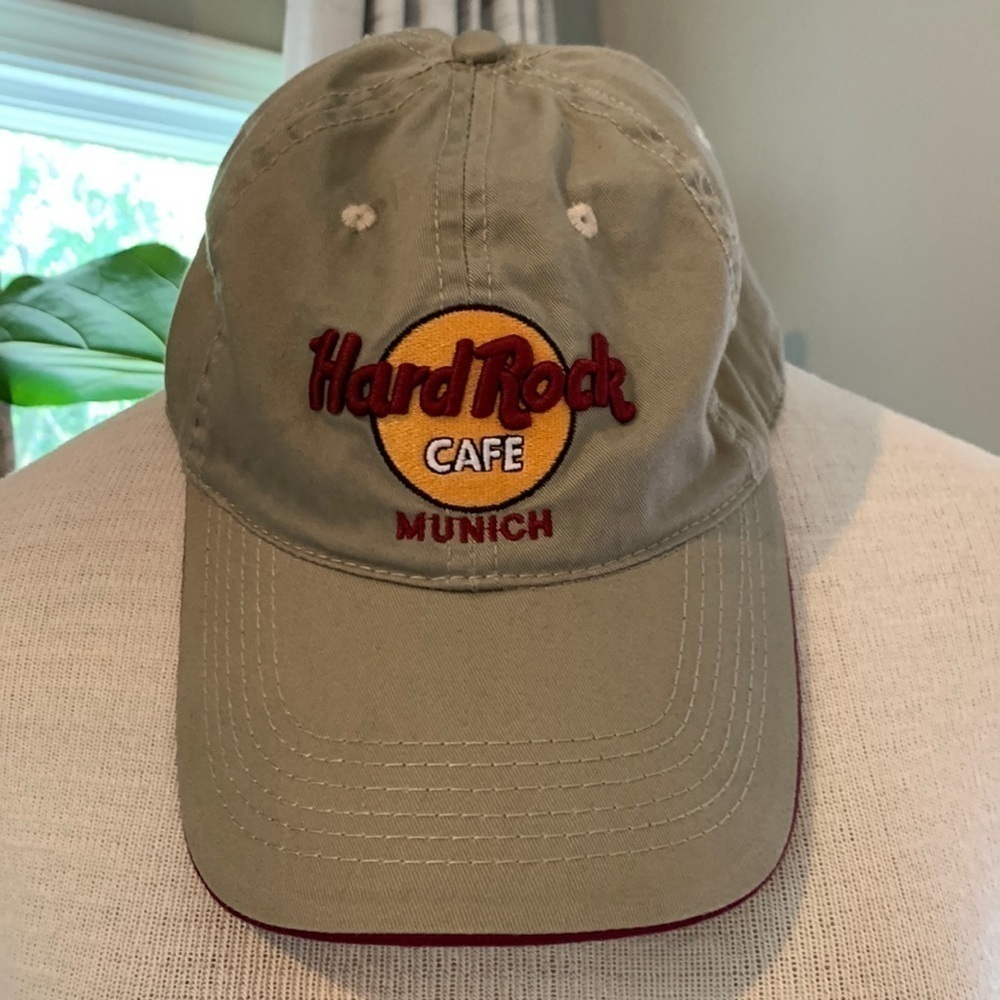 Hard Rock Cafe Munich khaki hat